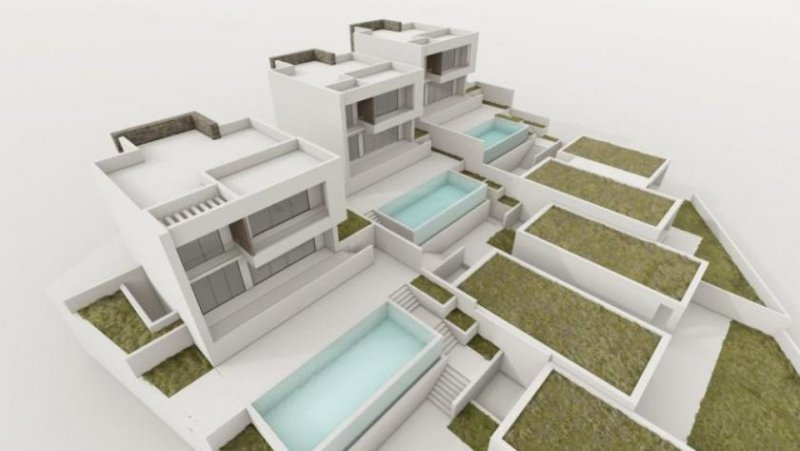 Plaka bei Elounda Kreta, Plaka: 3 Grundstücke mit Meerblick und Baugenehmigungen bei Elounda zu verkaufen Grundstück kaufen